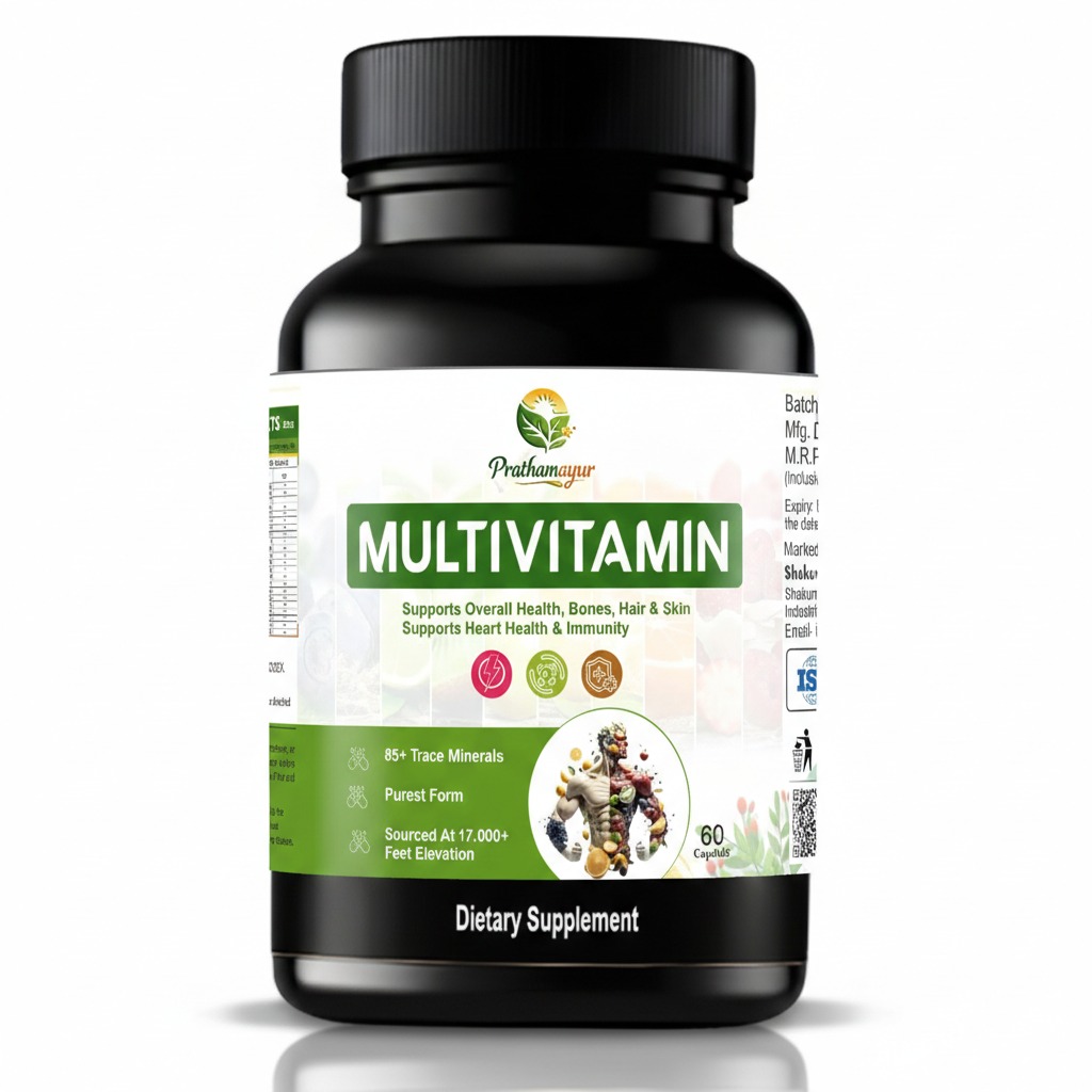 Pratham Ayur Multivitamin Capsules for Energy