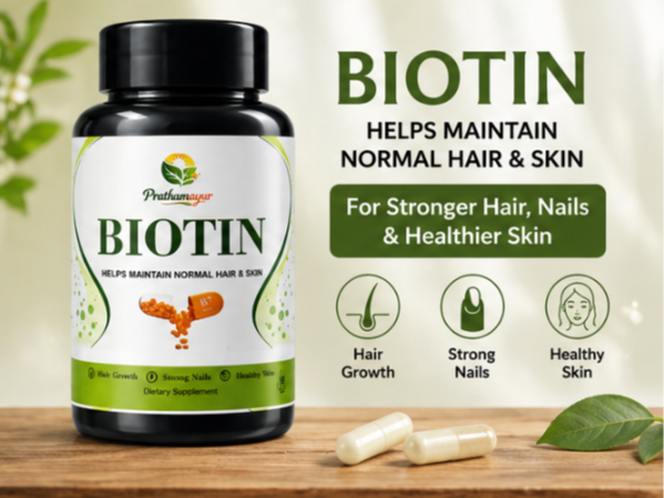 Pratham Ayur Biotin Capsules - Image 4